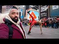 Breakdancing for MASSIVE Crowd in Times Square!