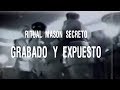 Ritual Masón: Grabado Y Expuesto