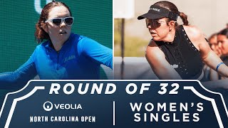 Jorja Johnson v Lauren Cole at the Veolia North Carolina Open