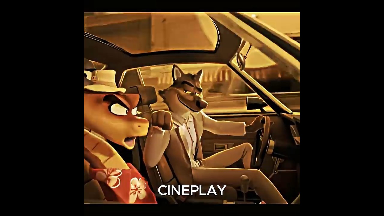 WOLF DRIVING SKILLS [ THE BAD GUYS 2 2025 ] MONTAGEM XONADA (Slowed)