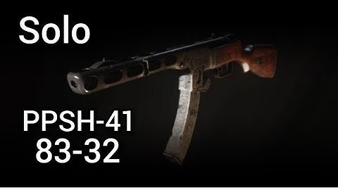 WW2 83-32 Shipment 1944 PPSH-41 Solo !