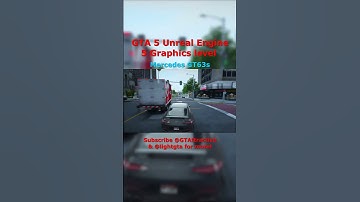 GTA 5 Unreal Engine V mod ULTRA Realistic Graphics #9 #shorts #gta6