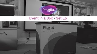 Event in a Box - A great idea for presenting at exhibitions, trade shows, meetings and events