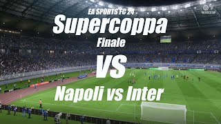 NAPOLI vs INTER - Ho simulato la FINALE della SUPERCOPPA! Guardate come è finita. Su EA SPORTS FC 24