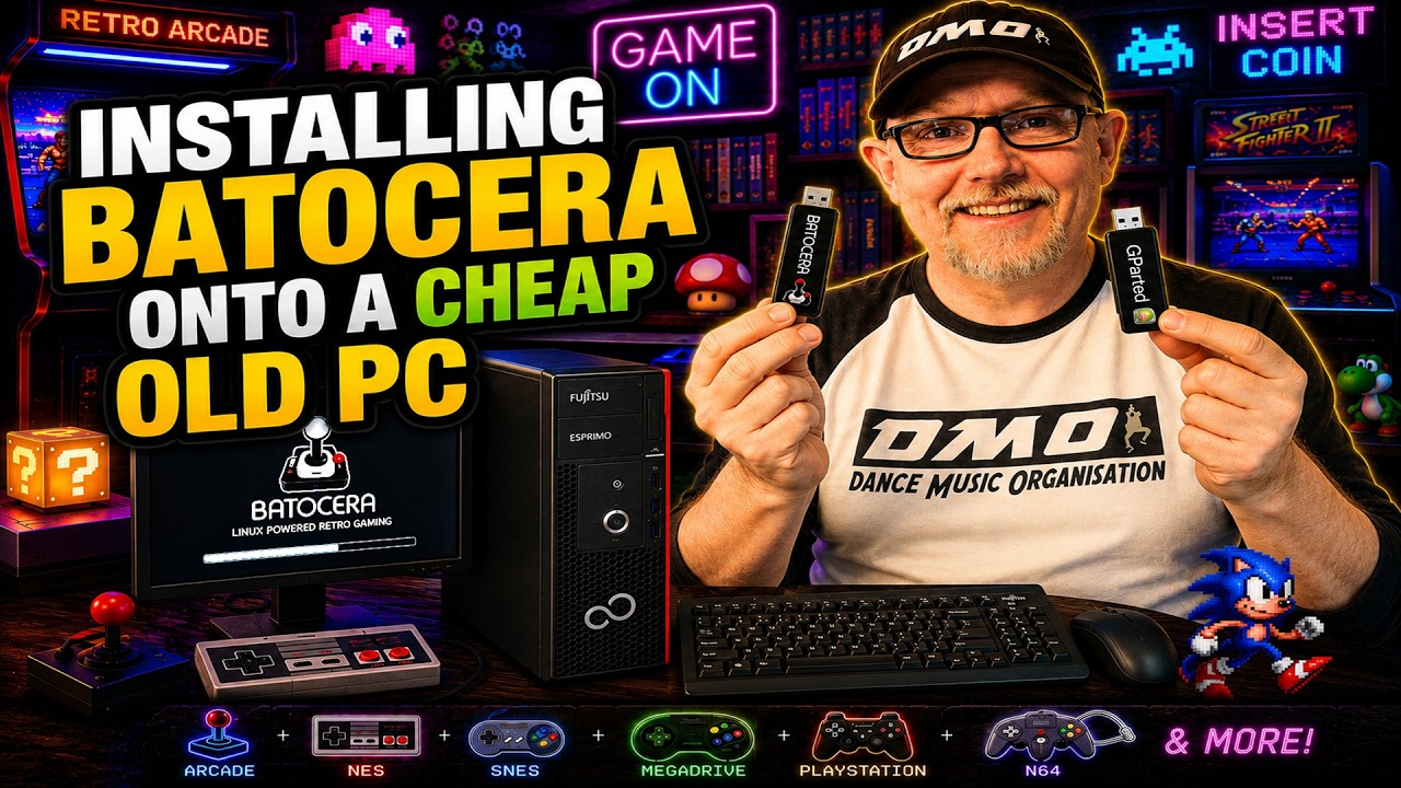 Installing Batocera on a Cheap Old PC | Complete Beginner's Guide