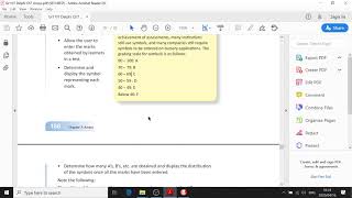 Grade 11 4 MAY Act 8 number 2 arrays