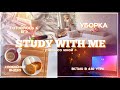 STUDY WITH ME/ *спокойное видео*/ мотивация на учёбу/ готовлюсь к ЕГЭ