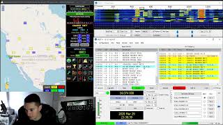 First Livestream - Making Contacts with FT8