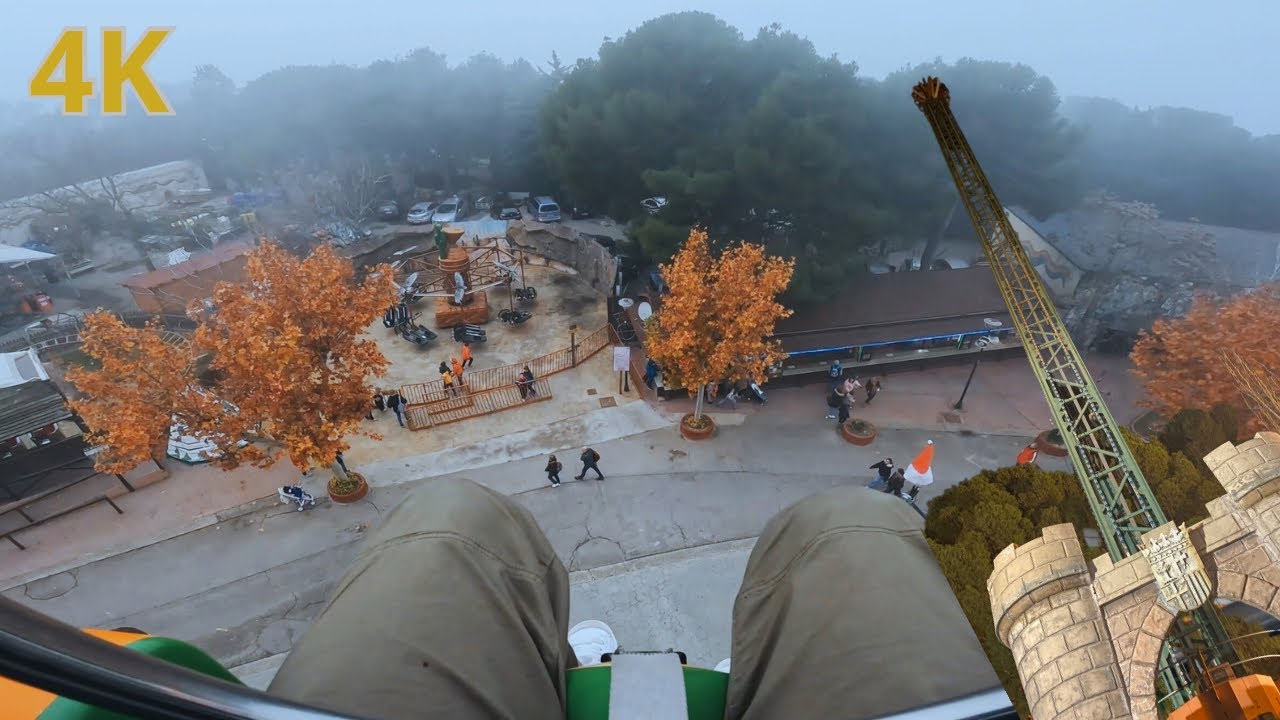 El Torreón - Parque de Atracciones de Zaragoza | On-Ride POV (4K)