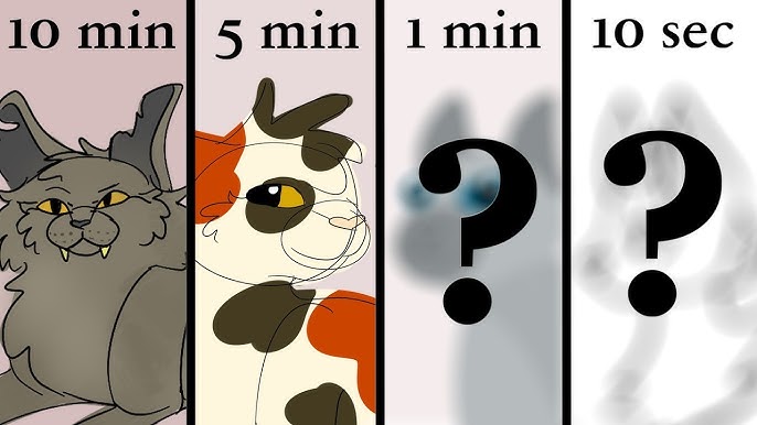 Part 28 of drawing warrior cats based off a generated name!🐅 Name