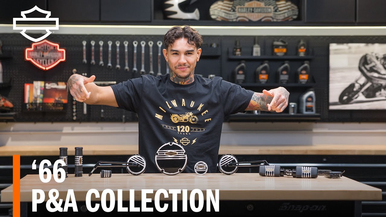 ダイアモンドブラックコレクション　H.D Harley-Davidson '66 Parts & Accessories Collection Overview - YouTube