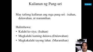Filipino ppt- Pang-uri