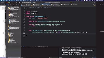 iOS swift, mvvm rxswift 실전 예제 튜토리얼 5