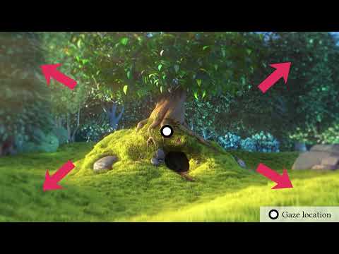 [SIGGRAPH 2022 - FastForward] Noise-based Enhancement for Foveated Rendering