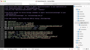 Alpha preview: Converting a import-mapped React app to use esbuild with JSX in Rails 7