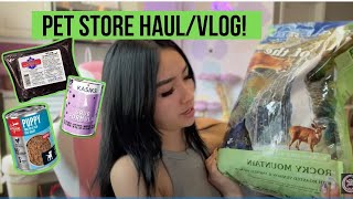 PET STORE VLOG/ HAUL l COME SHOPPING WITH ME