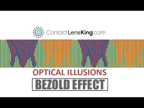 Optical Illusions | The Bezold Effect