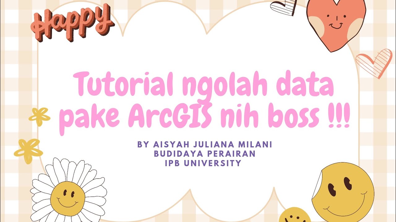 Tutorial membuat peta hasil fieldtrip dari google earth hingga ArcGis ...