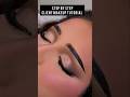 Client GLITTERY Eye Makeup Tutorial ✨ #shorts #makeup #makeuptutorial #learningwithnk #viral