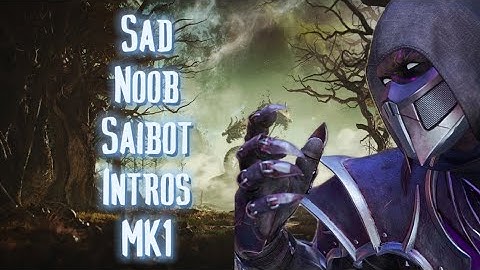 Mortal Kombat 1 Sad Noob Saibot intros