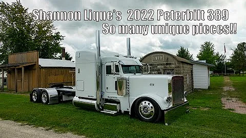 Shannon Lique's 2022 Peterbilt 389