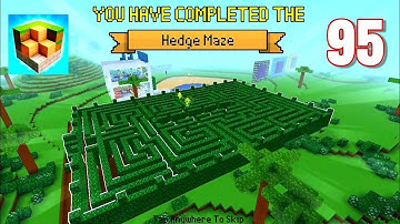 Hedge Maze | Block Craft: 3D Building Simulator Games For Free | Gameplay 95