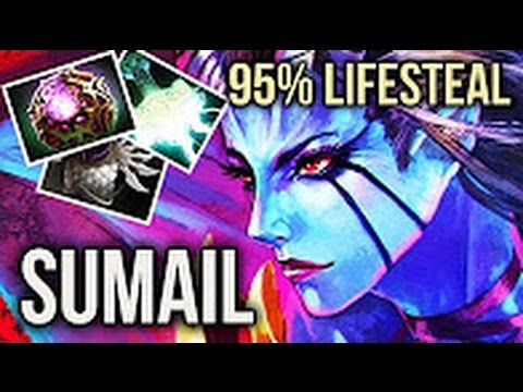 95 Spell Lifesteal Qop 7 01 Vs Meepo By Sumail Crazy Game Dota 2