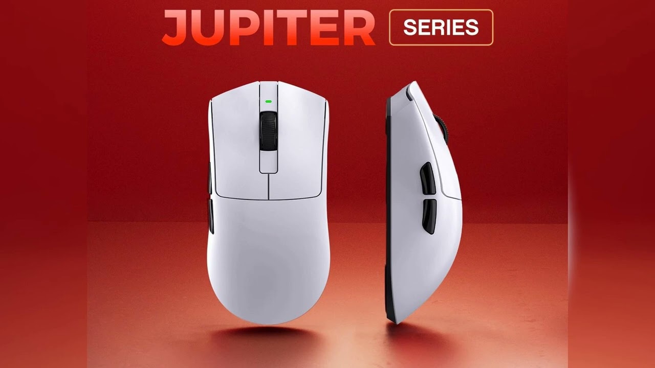 Latest Products You Must Know! Kysona Jupiter Wireless Mouse PAW3395 Sensor 26000DPI Light Weight