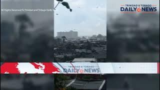 Breaking: Possible Tornado in Trinidad! Homes Damaged, Roofs Ripped Off