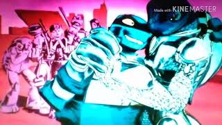TMNT 2012 April Thinks They look so cute Kiss Moment Mona Lisa ❤ Ralph