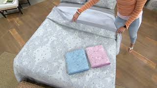Home by SHR 100% Cotton Quilted Vine Bedspread Set on QVC