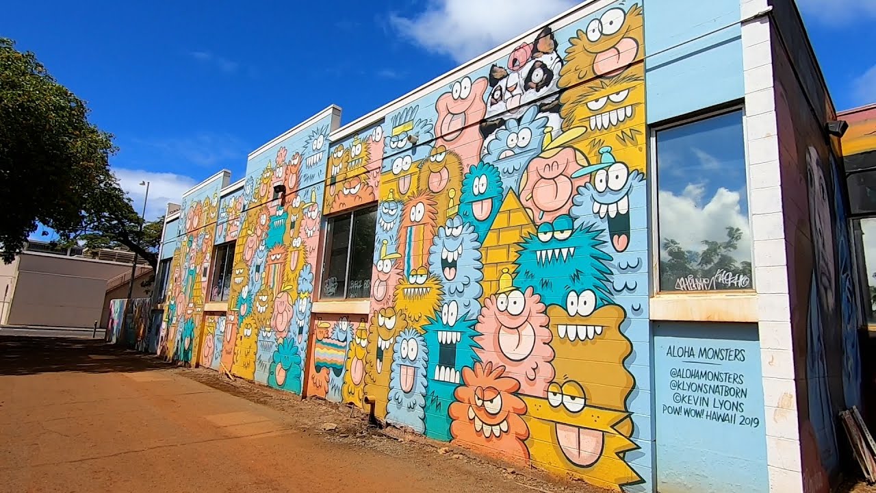 ハワイ動画セレクション Vol 25 カカアコ ウォールアート 1 21年9月28日 Youtube