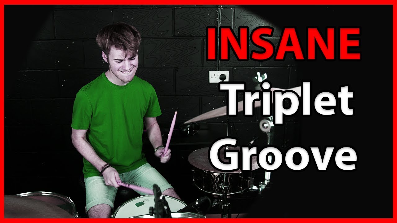 INSANE TRIPLET GROOVE | Easy Drum Lesson | TobyJonesDrums - YouTube