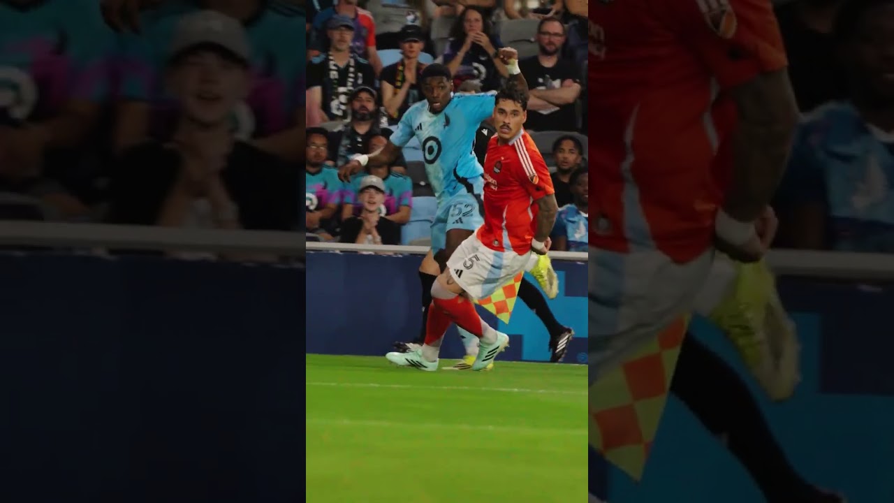 Cherrion Valerius First MNUFC Match