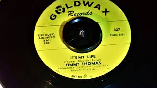 Video thumbnail of "Timmy Thomas...  It's my life.    1967"