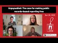 Unpaywalled: The case for making public records-based reporting free