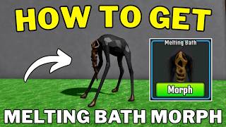 How To Get Melting Bath in SCP Morph | Melting Bath Morph Location | Roblox
