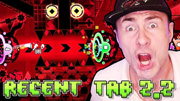 I BEAT TARTARUS in the RECENT TAB - Geometry Dash 2.2 100 Life Challenge