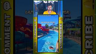 Lazy River in The ISA vs Mexico 😱 #shorts #reaction #bbvishalreactions #usa #mexico #waterfall