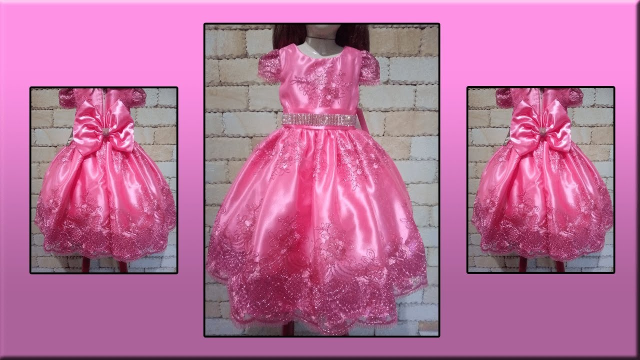 VESTIDOS INFANTIS FAÇA VOCÊ MESMO !!!