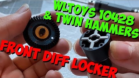 How to Lock Front Diff in Wltoys 10428/Vaterra Twin Hammers