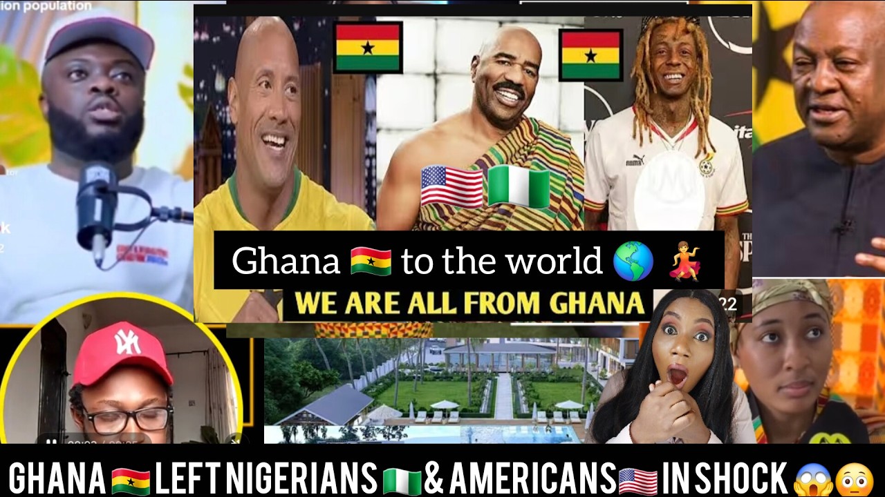 Ганцы 🇬🇭 и президент Дж. Д. Махама сейчас в тренде в Америке 🇺🇸 благодаря этим...👌