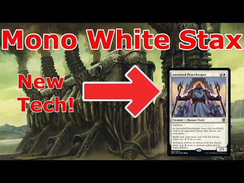 NEW BEAR FIXES STAX? Mono White Smokestack Prison with Anointed Peacekeeper (Legacy MTG) - YouTube NEW BEAR FIXES STAX? Mono White Smokestack Prison with Anointed Peacekeeper (Legacy MTG) - YouTube