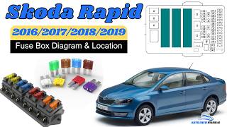 Fuse Box Location &amp; Diagrams: Skoda Rapid 2016 / 2017 / 2018 / 2019 Owner's Manual