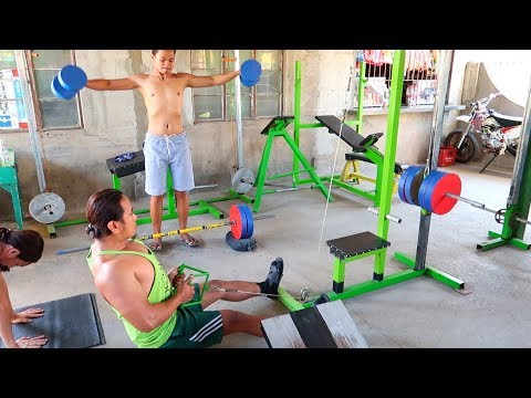 Homemade Gym Equipment - Workout