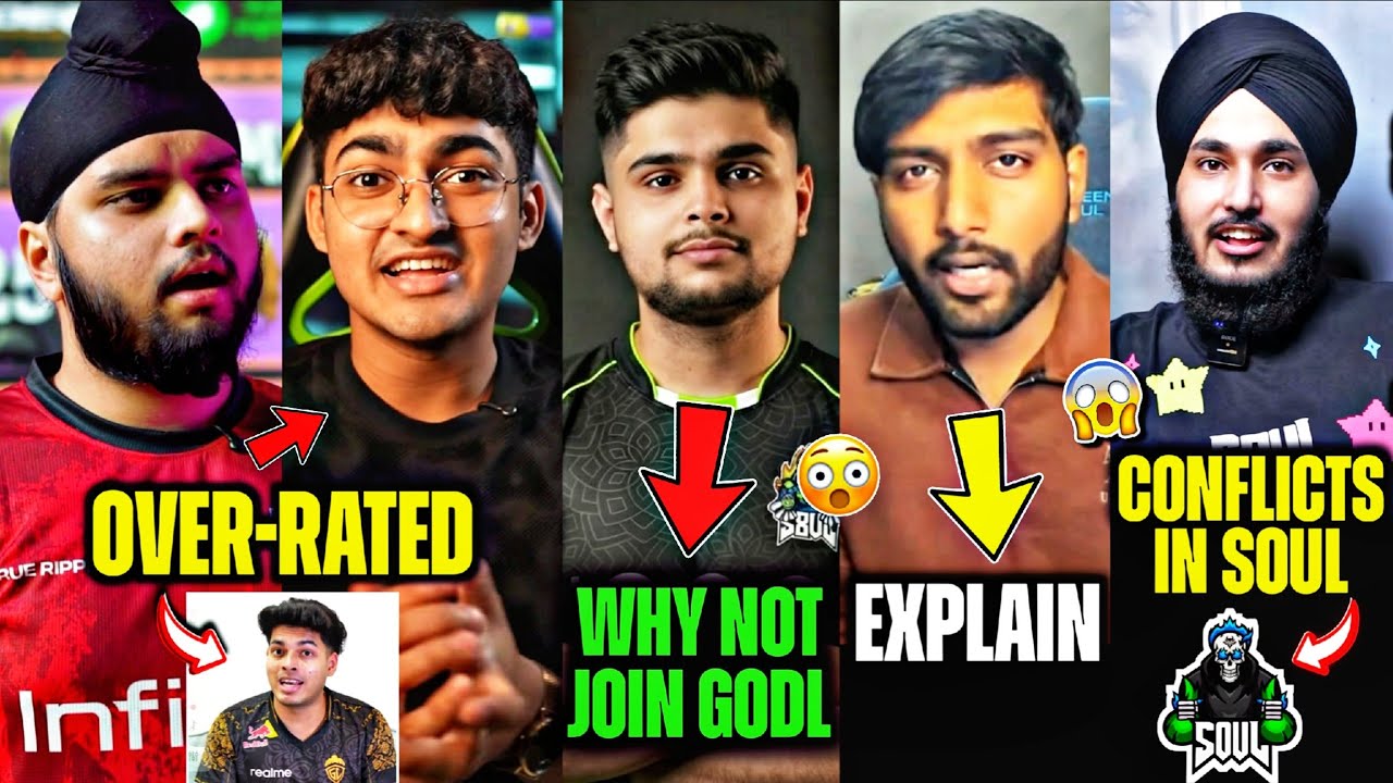 Rony on SOUL Conflicts🤯 Kio on Goblin OVERRATED😱 Why BIXIOP Join S8UL Not GODL🚨 Punk, Jonathan, GodL