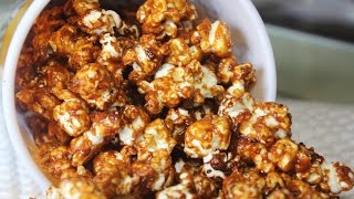 Caramel Popcorn | Flavoured Popcorn | Easy Homemade Popcorn Recipe | Kanak's Kitchen