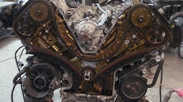 COOL Porsche Cayenne V8 engine disassembly.