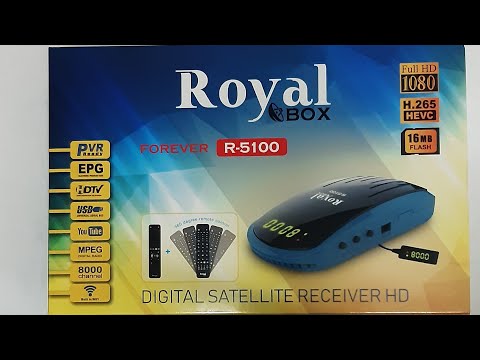 مراجعة وتفعيل جهاز الغزال Royal BOX R 5100