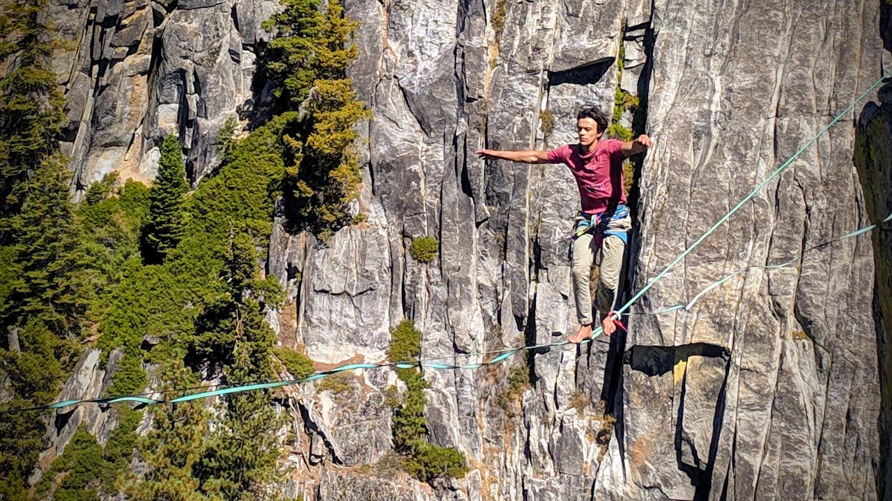 Highline in Yosemite (VR180) YouTube